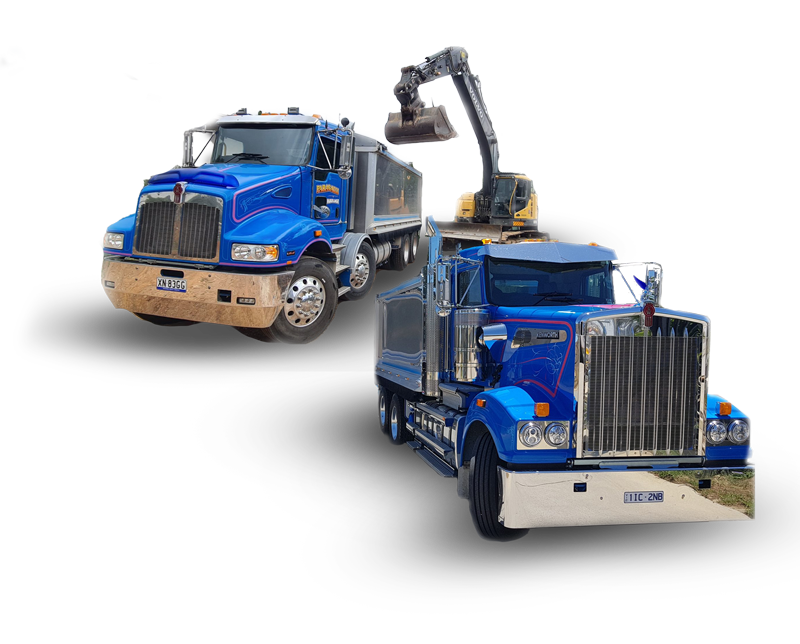 Heavy rigid trucks from Paragalli Haulage Canberra and NSW