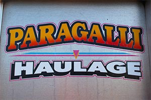 Paragalli Haulage logo - Landscape supplies and haulage Paragalli Haulage Canberra and NSW