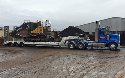 Paragalli Haulage Canberra and NSW - truck, float and driver hire