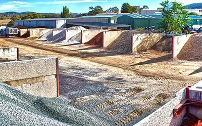 Paragalli Haulage Canberra and NSW Yard with products