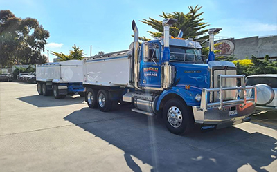 Western star 4500 from Paragalli Haulage Canberra and NSW